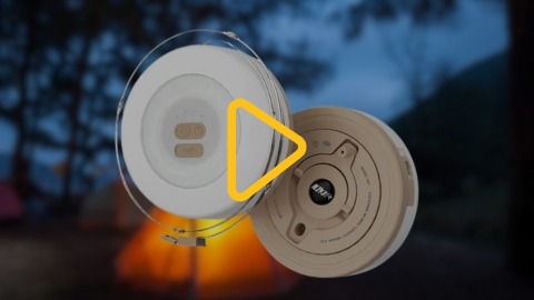 Переносна LED-ліхтарна гірлянда для кемпінгу з USB-зарядкою